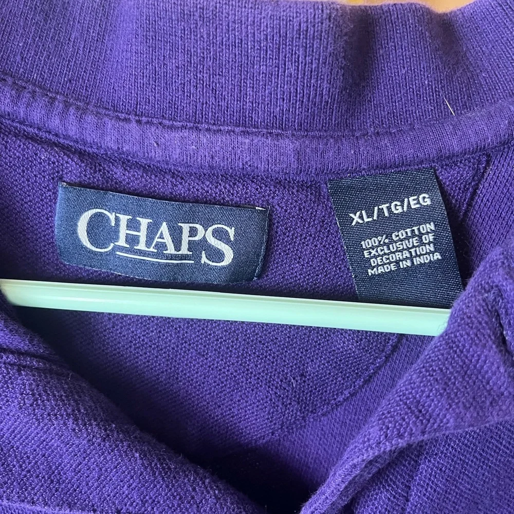Purple Ralph Lauren Chaps Polo